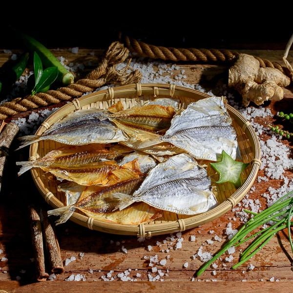 Cá chỉ vàng khô – Khay 500gr
